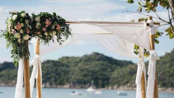 Indoor wedding
