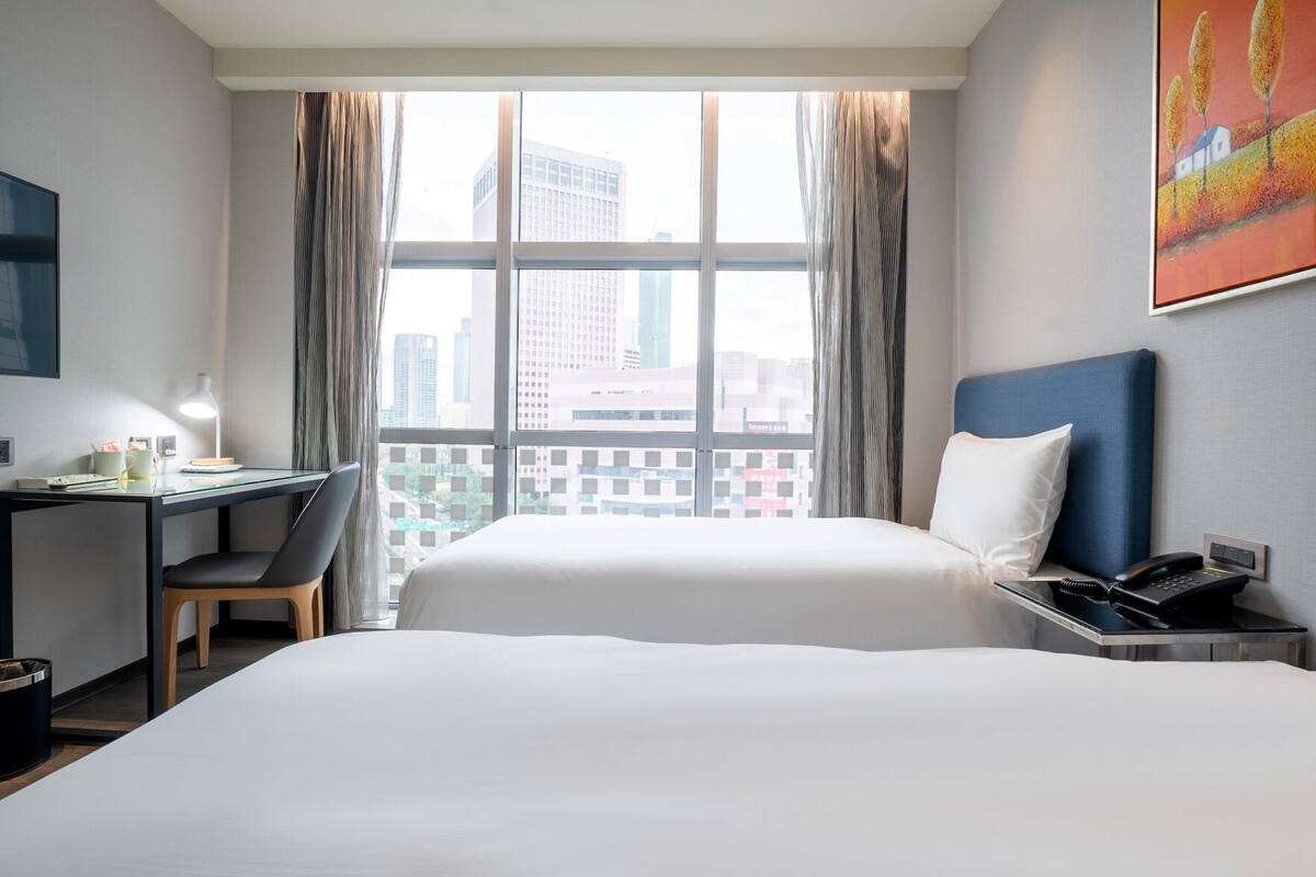 In-room safe, desk, laptop workspace, iron/ironing board (on request)