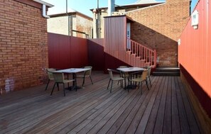 Twin Room with Communal Bathroom | Terrace/patio