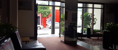 Sitzecke in der Lobby