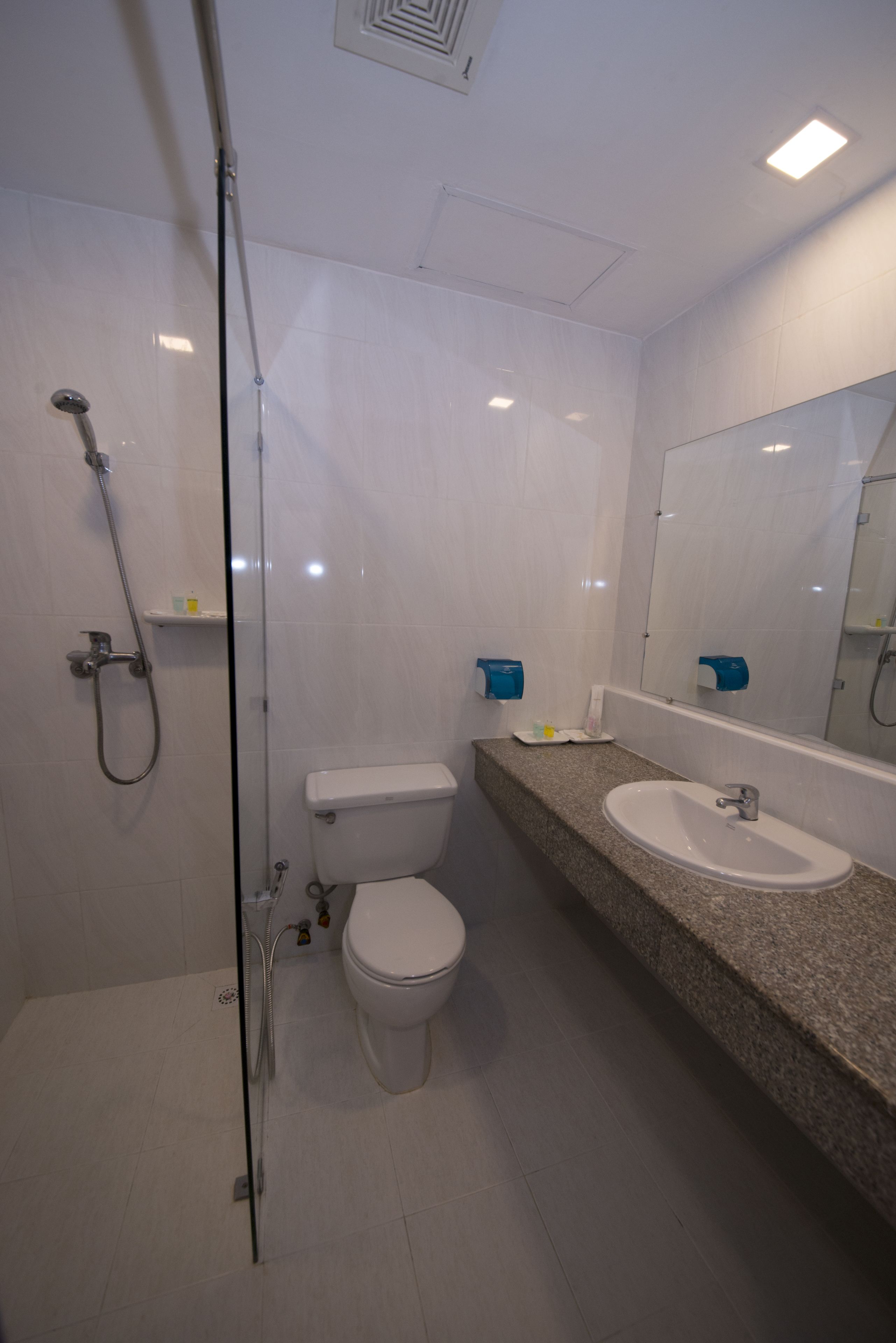 superior room | bathroom shower