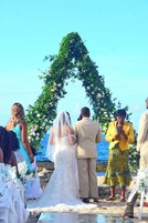 Área de bodas al aire libre
