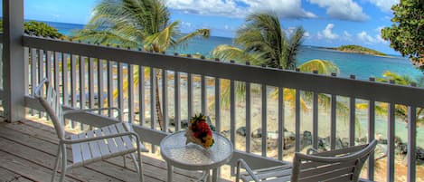 Vue sur la plage/l’océan