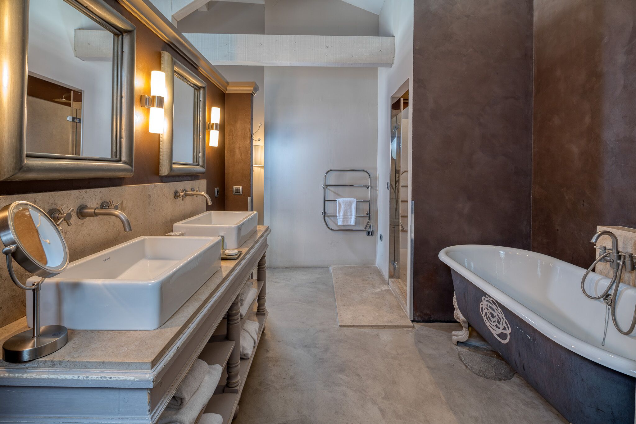 free toiletries, hair dryer, bathrobes, slippers