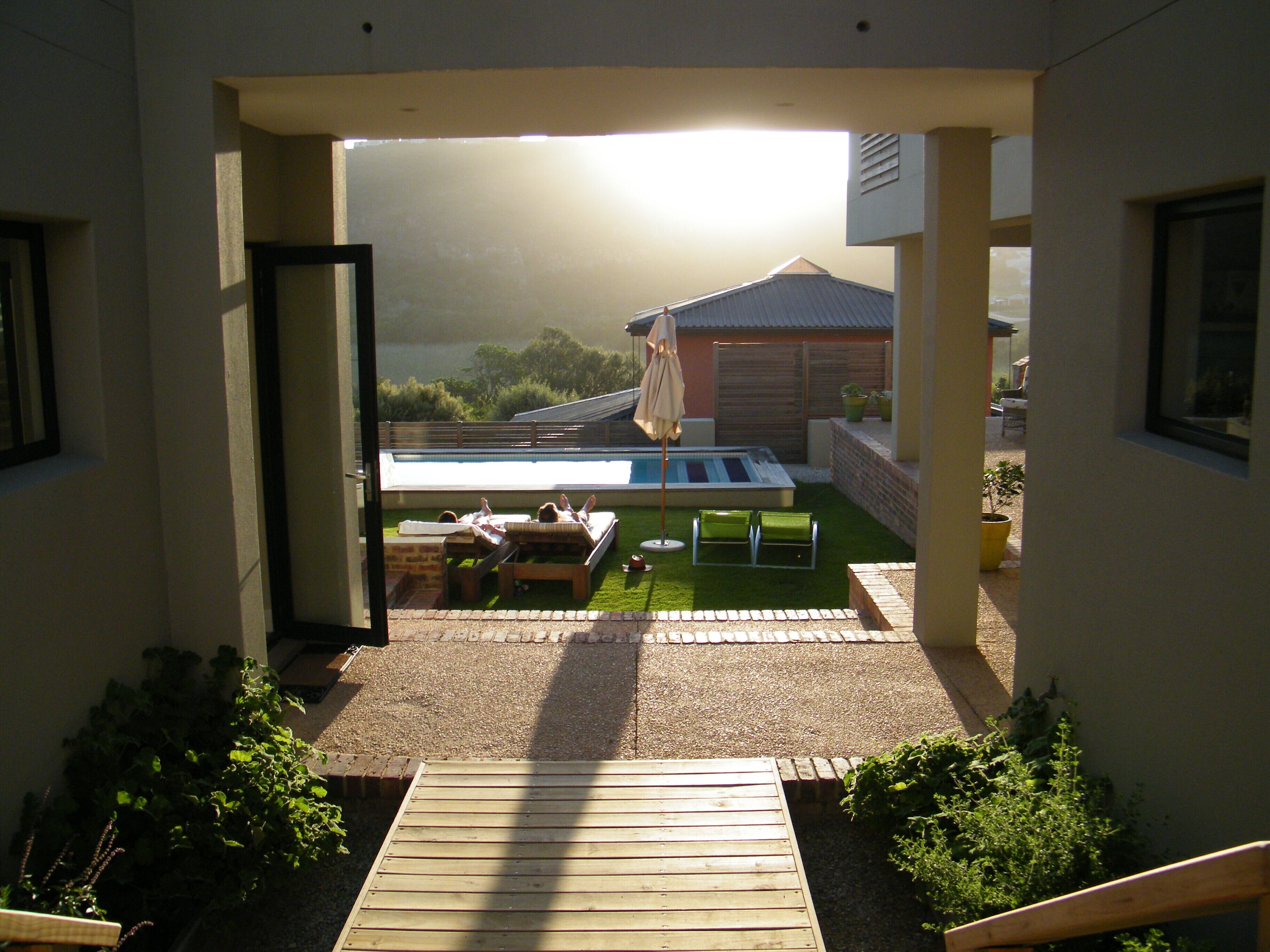 2 outdoor pools, pool umbrellas, pool loungers