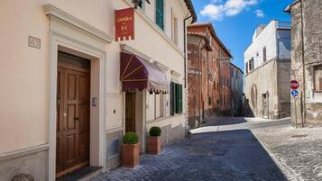 Fassade der Unterkunft