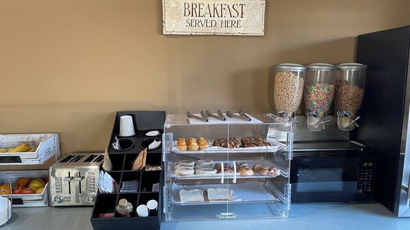 Free continental breakfast