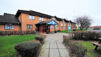 Voorkant van accommodatie