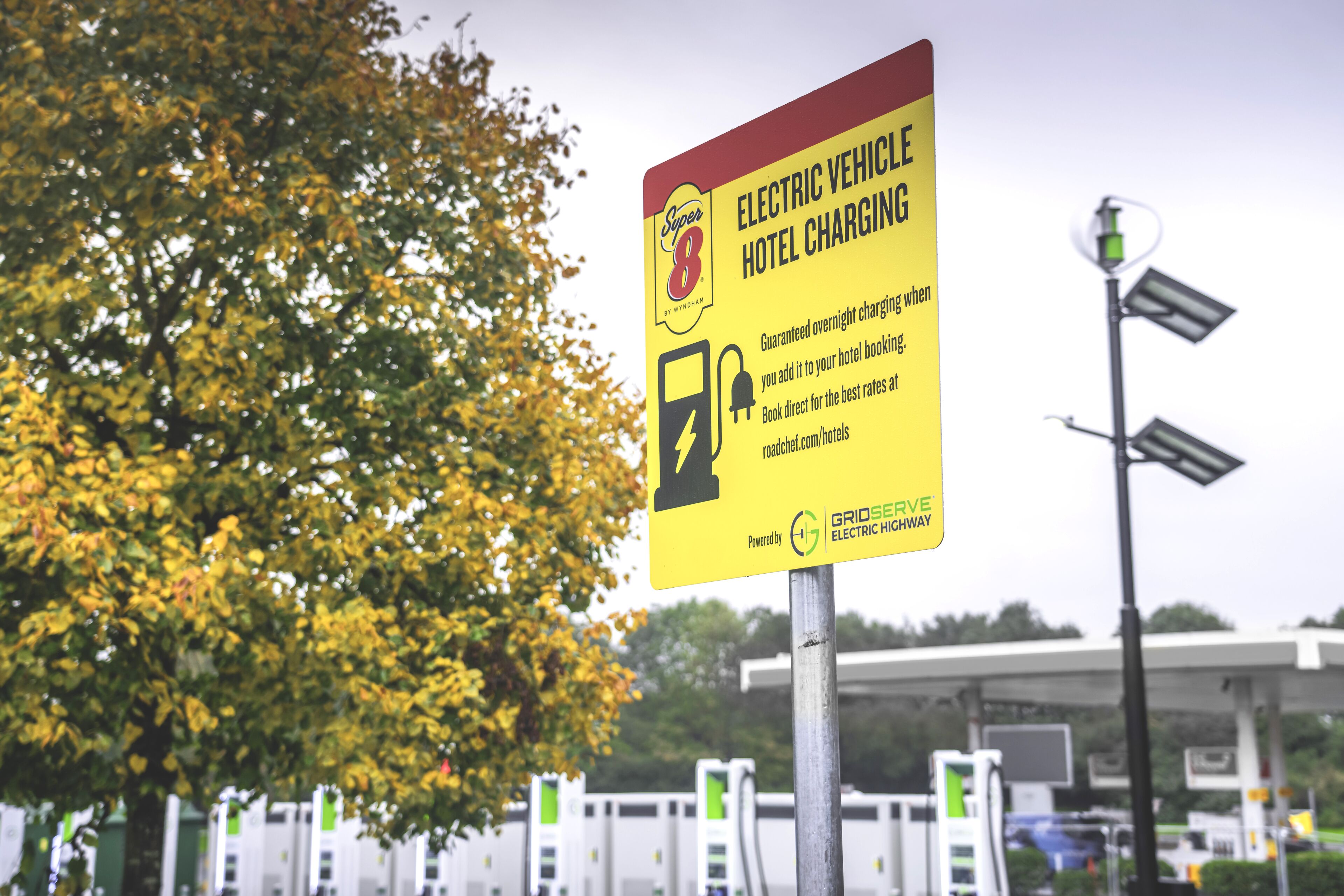 electric vehicle-charging station