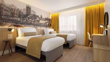 Room, 2 Single Beds, Accessible | Desk, laptop workspace, free cots/infant beds, free WiFi