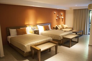 In-room safe, desk, blackout curtains, iron/ironing board