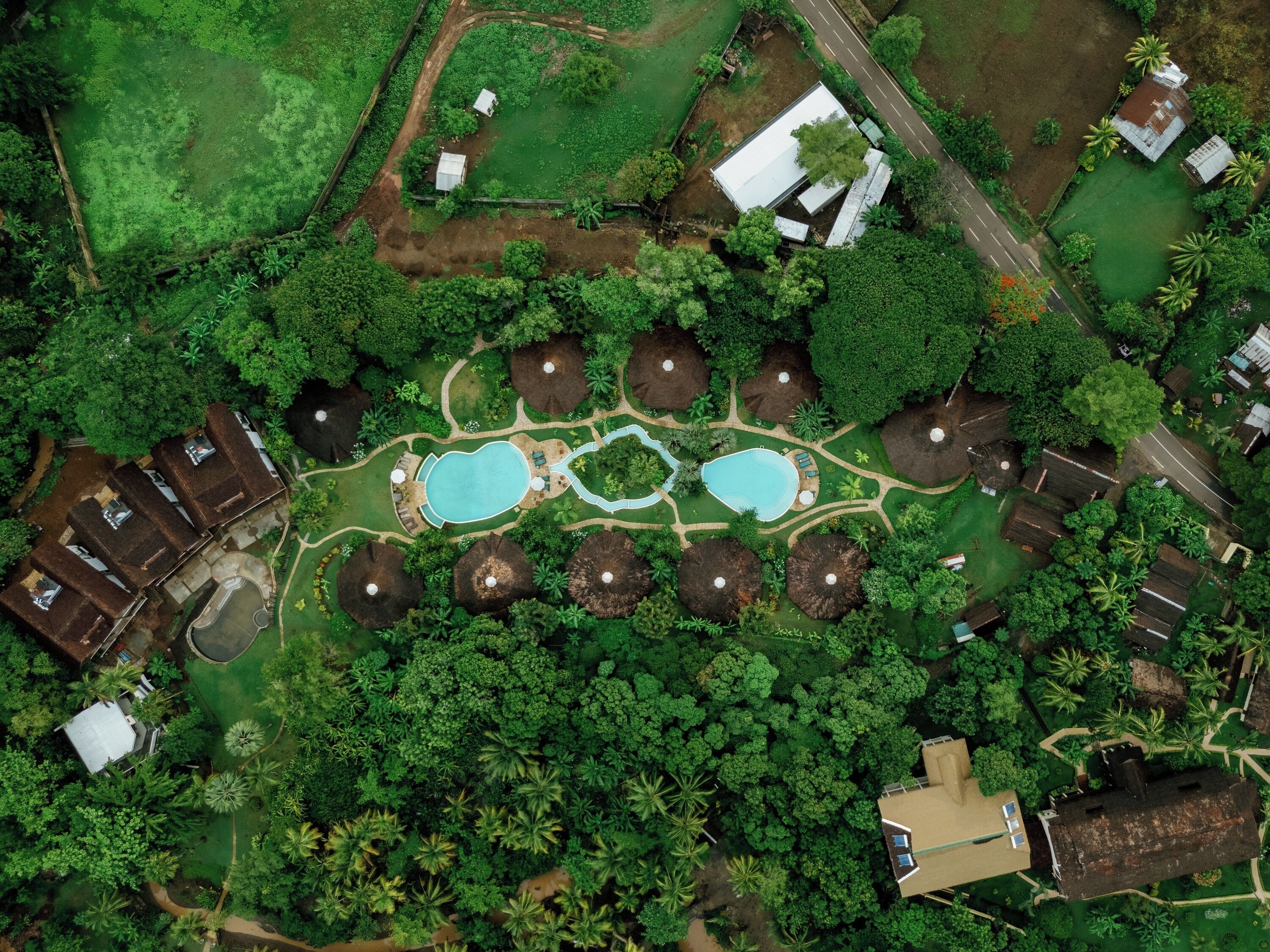 Aerial view