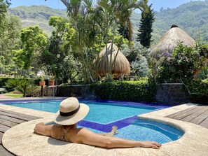 Hot springs - Hotel Villa Santa Catarina (Santa Catarina Palopo)