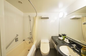 Ensemble douche/baignoire, baignoire relaxante profonde