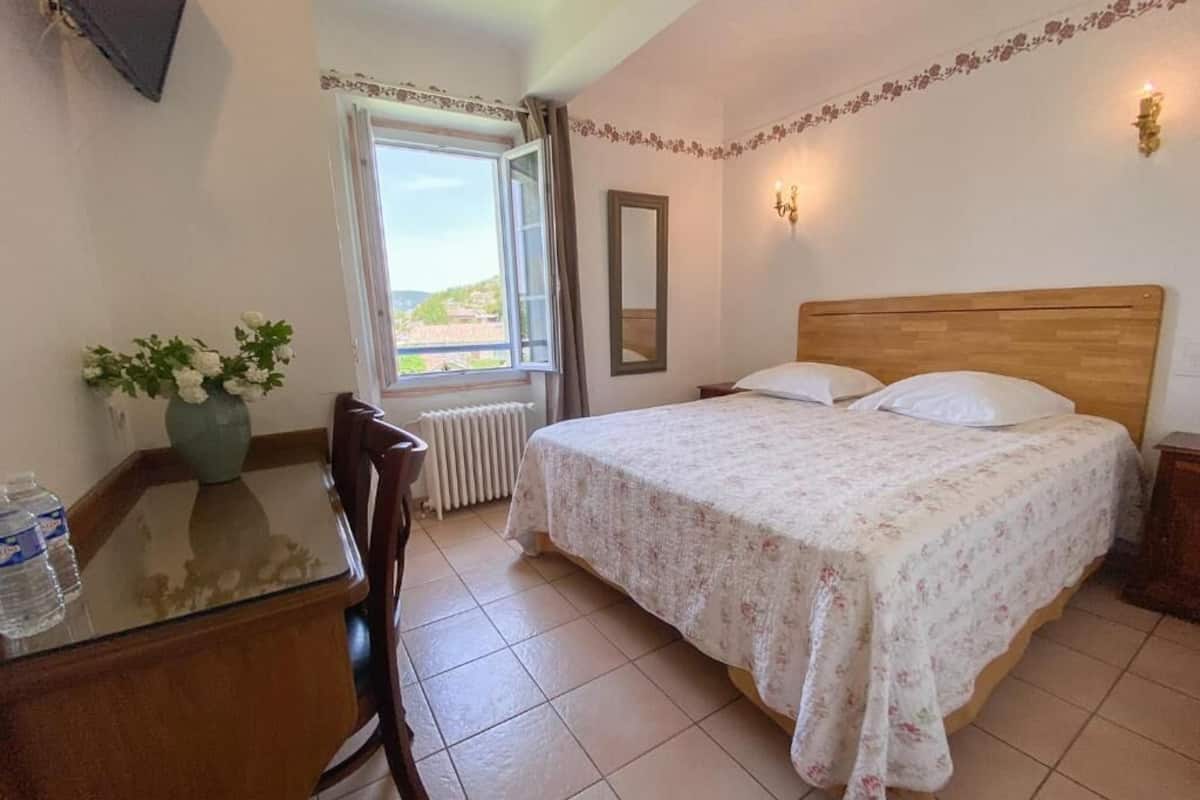 Desk, blackout drapes, cribs (free), rollaway beds (surcharge)