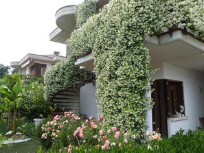 Fassade der Unterkunft