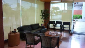 Sala de estar en el lobby
