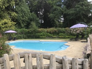 Seasonal outdoor pool