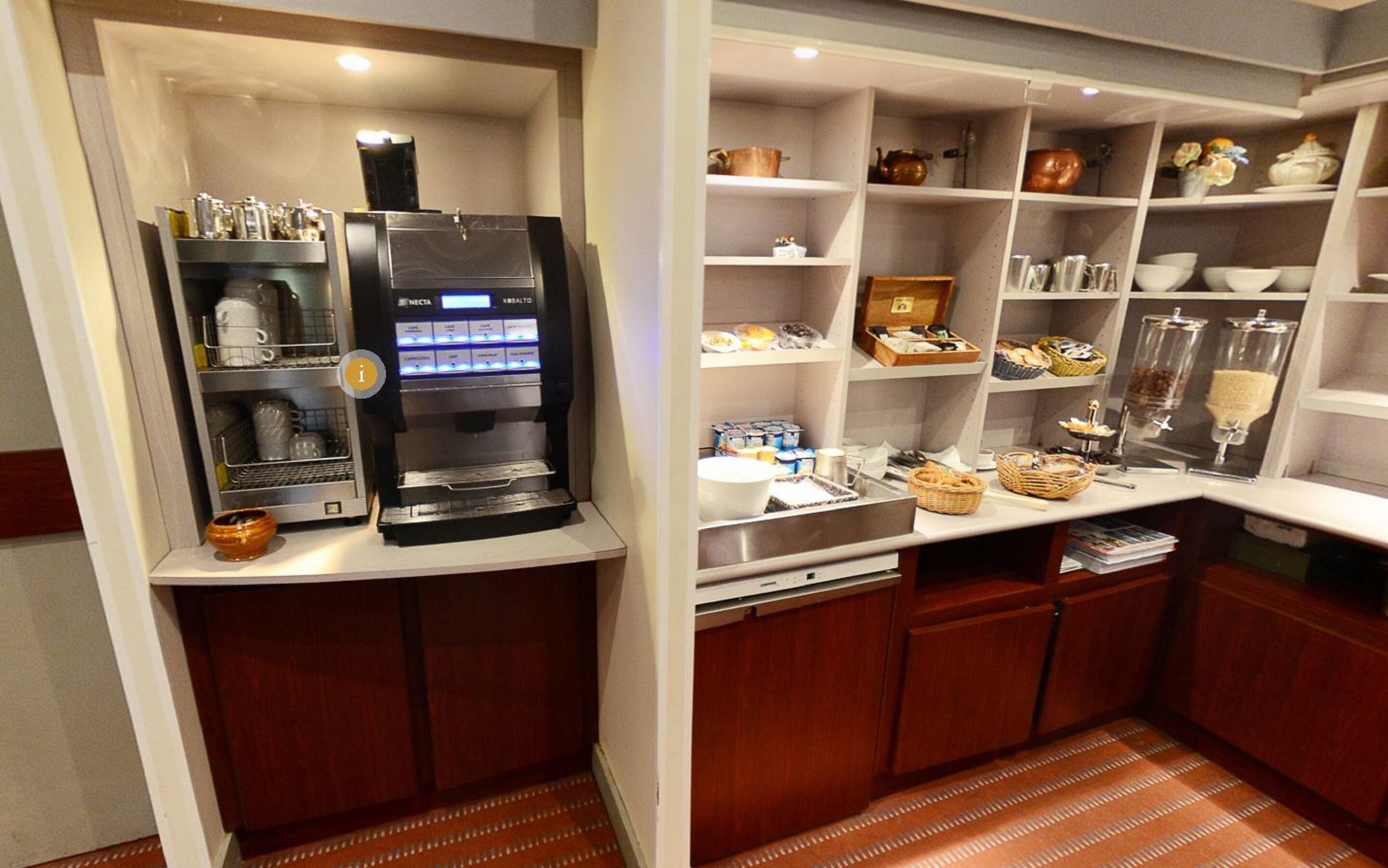 daily buffet breakfast (eur 10 per person)