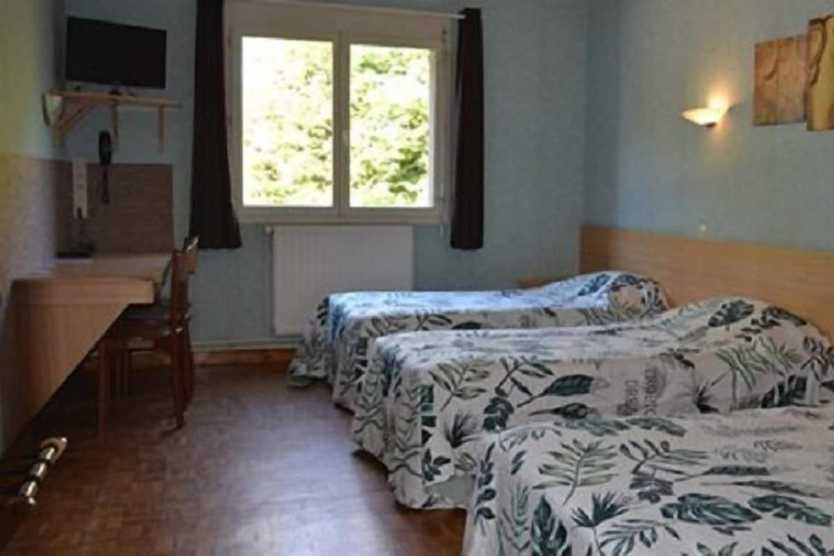 Family Room | Desk, soundproofing, free WiFi, bed sheets