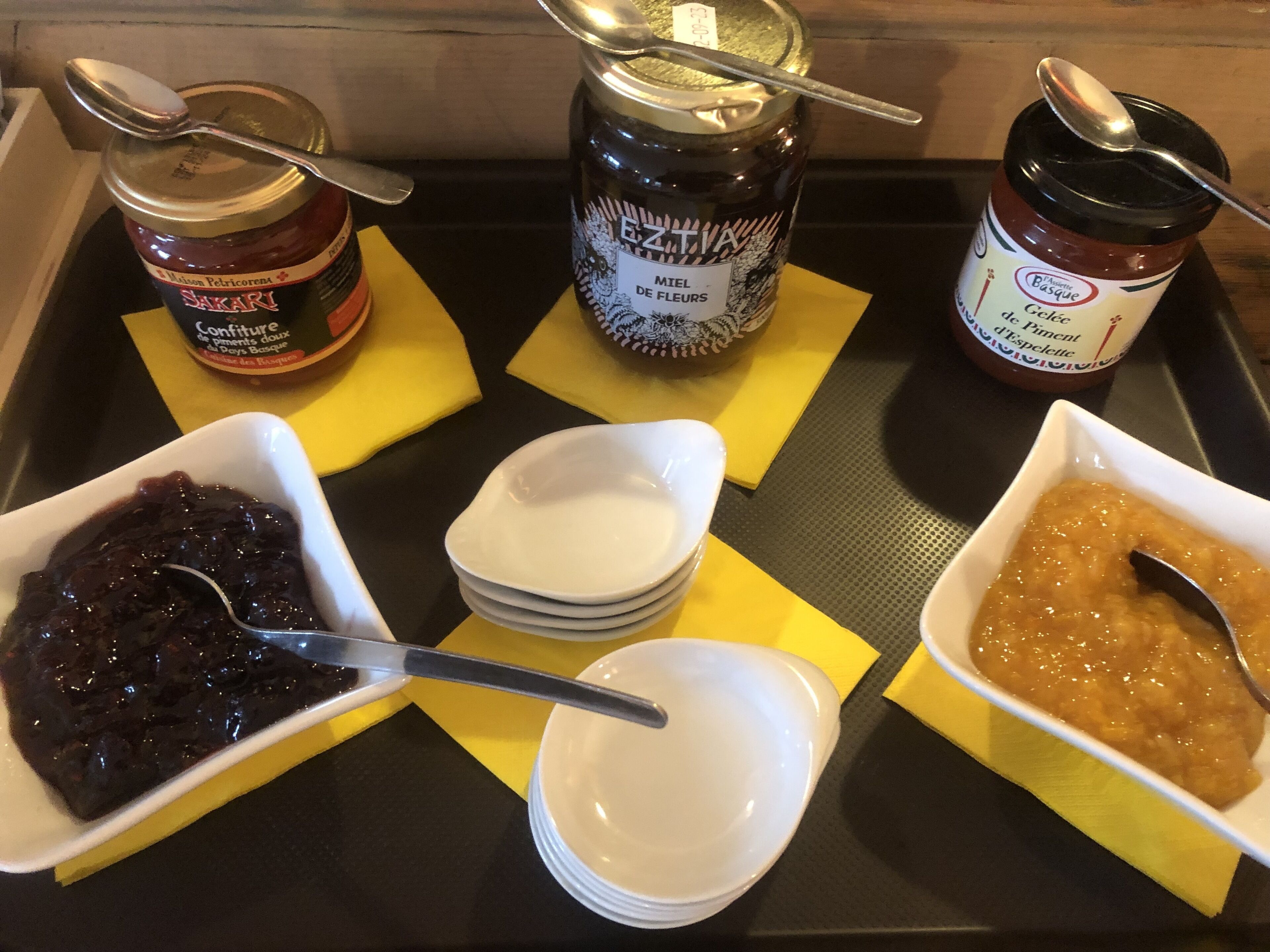 뷔페 아침 식사