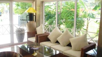 Lobby sitting area