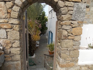 EntrĂ©e de lâhĂ©bergement