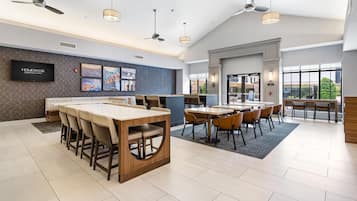 Free daily on-the-go breakfast