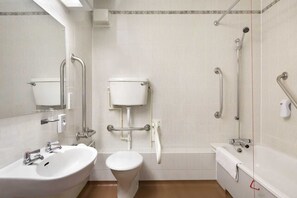 Room, 2 Single Beds, Accessible, Non Smoking (Mobility Accessible) | Bathroom