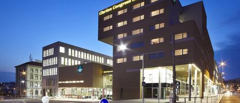 Voorkant van accommodatie