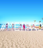 Private beach, sun loungers, beach umbrellas, beach towels