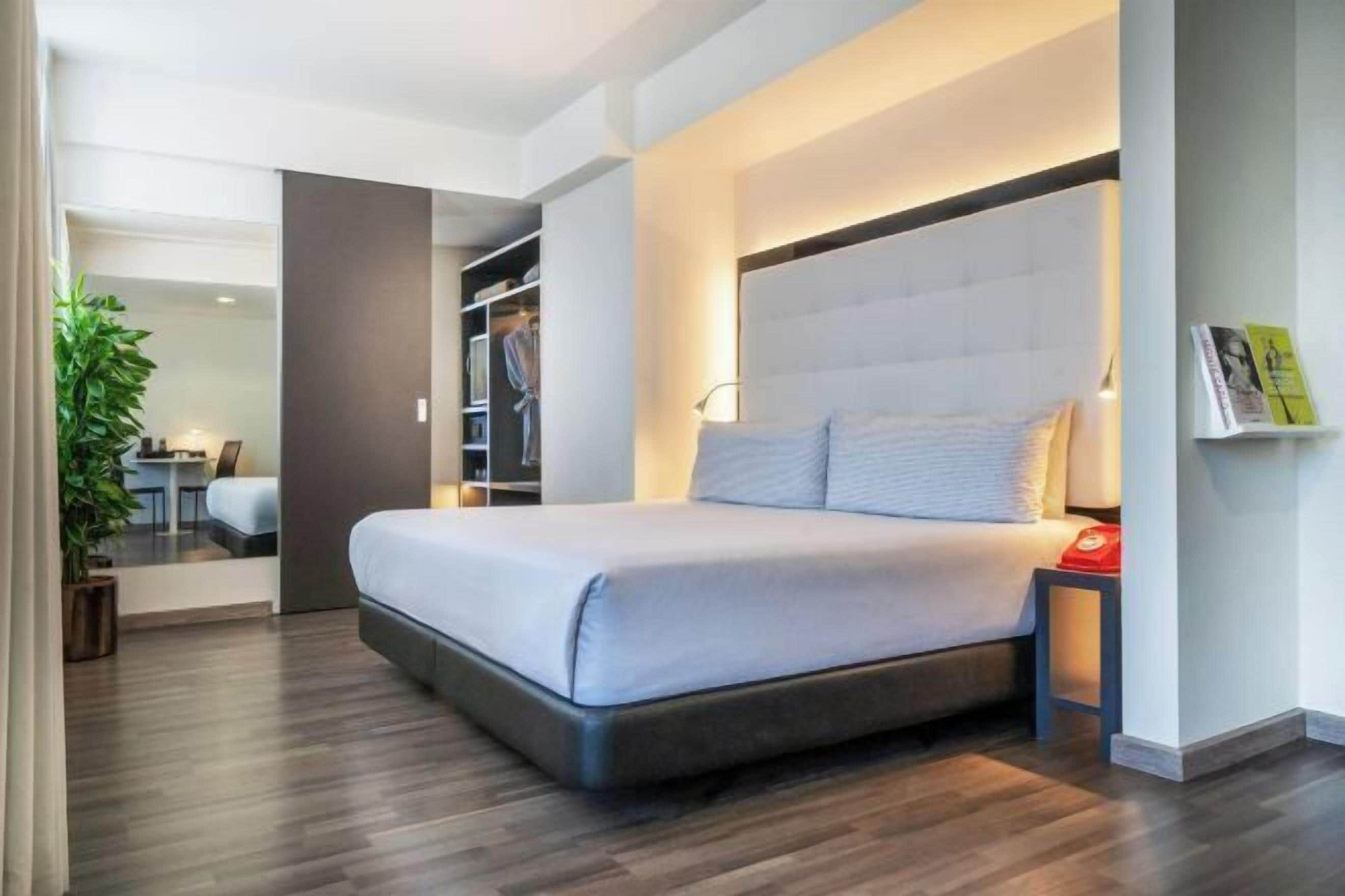Minibar, in-room safe, desk, blackout curtains