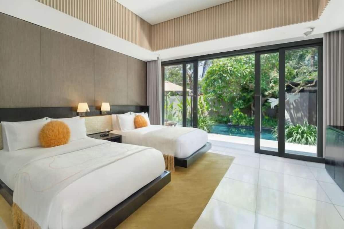 1 bedroom, Egyptian cotton sheets, premium bedding, minibar