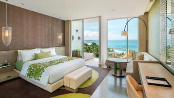 Sábanas de algodón egipcio, ropa de cama de alta calidad y minibar