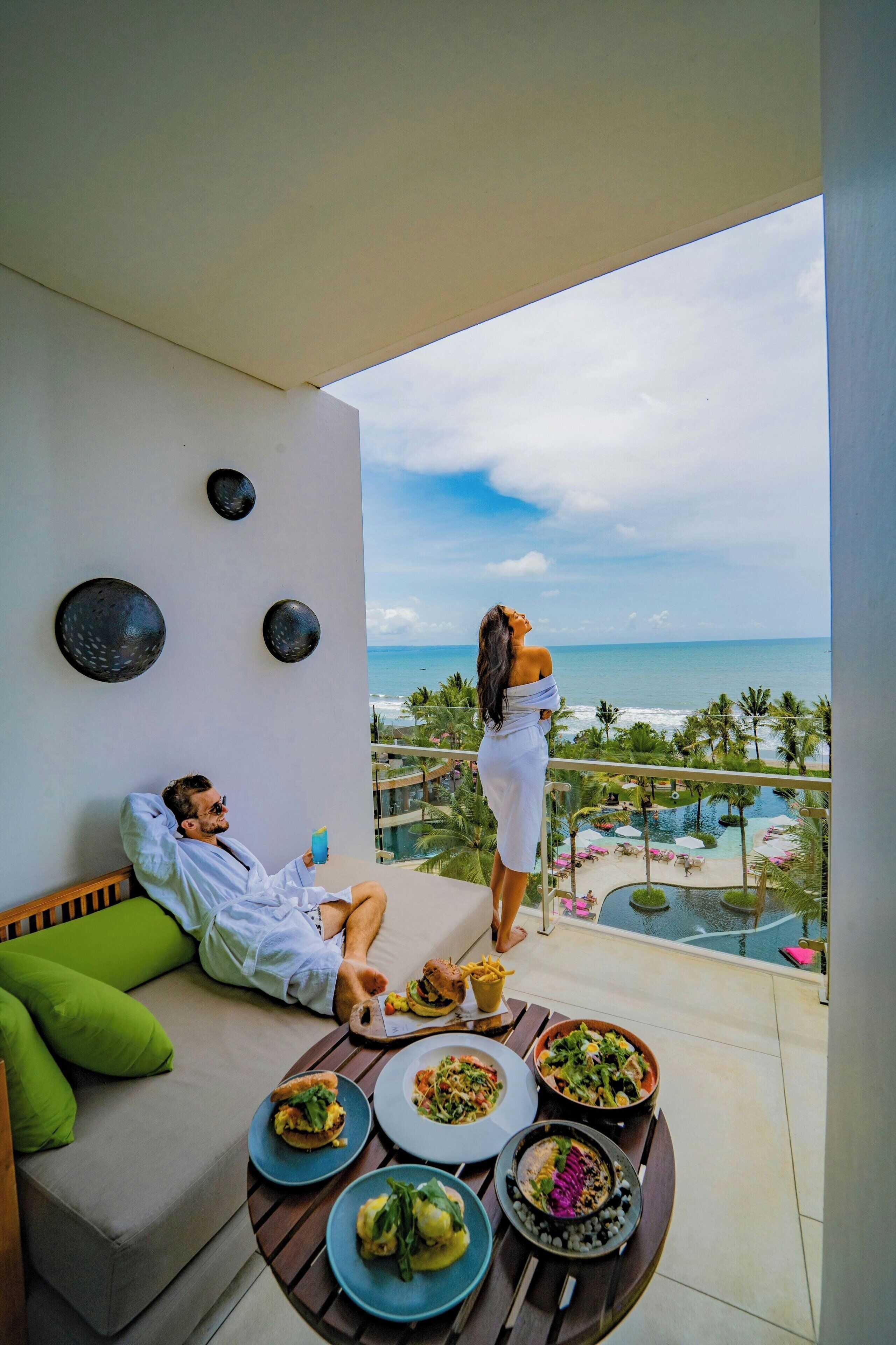Quarto premier, 1 cama King, sacada, vista para o oceano (View) | Comodidades da propriedade