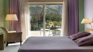 Superior Room, Terrace, Mountain View | 1 bedroom, premium bedding, memory-foam beds, minibar