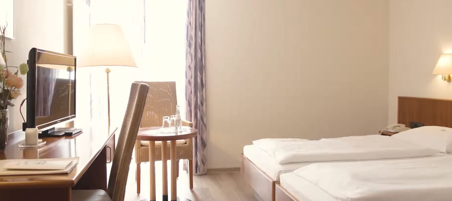 double room | individually furnished, desk, iron/ironing board, cots/infant beds