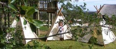 Área de juegos infantiles al aire libre