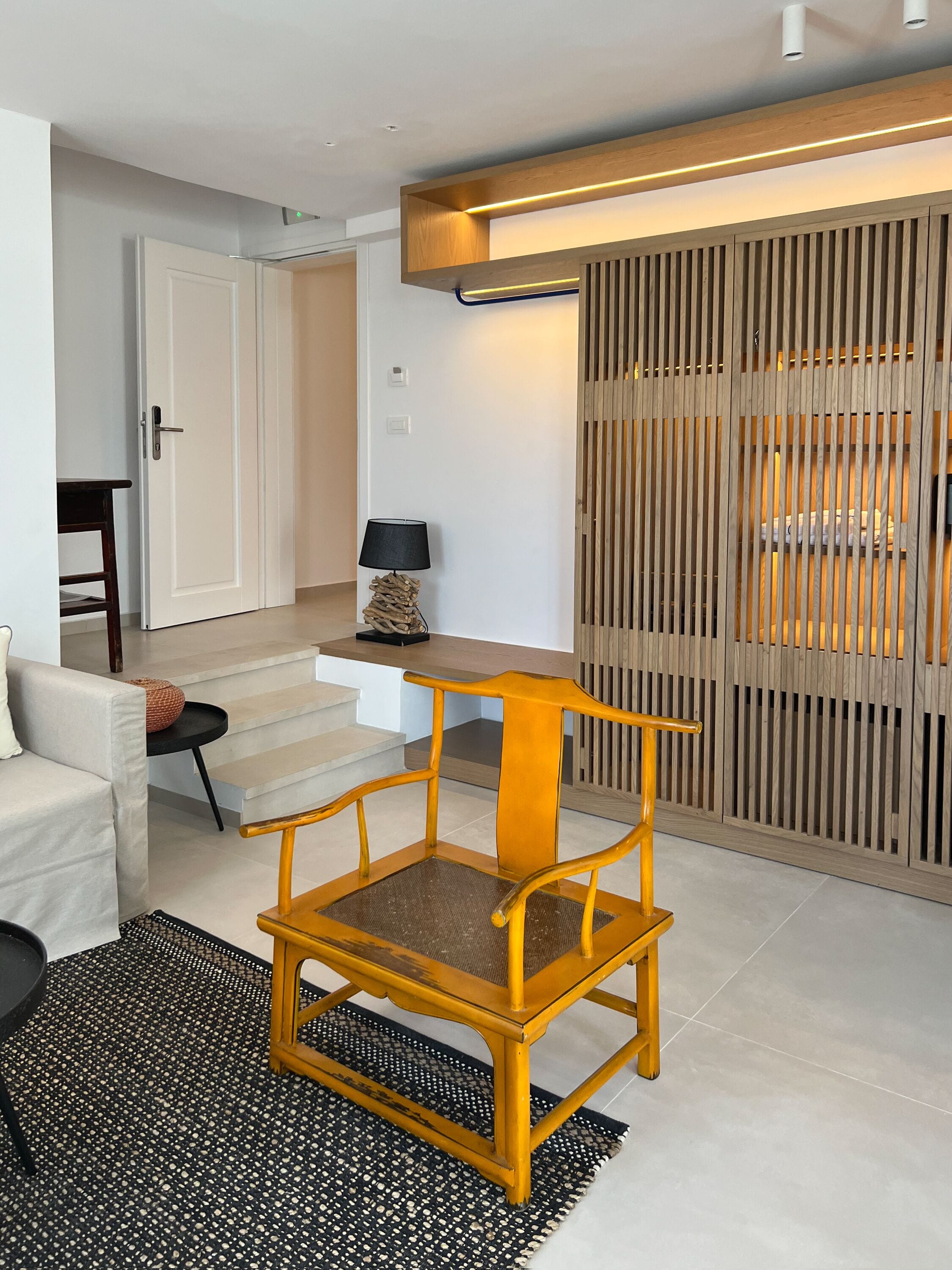 deluxe suite, sea view | living area