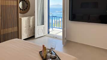 Villa, eigener Pool, Meerblick | Hochwertige Bettwaren, Minibar, Zimmersafe, kostenloses WLAN