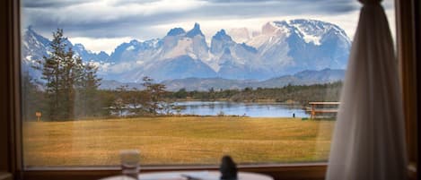 Uitzicht vanuit accommodatie