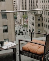 Premium bedding, in-room safe, desk, laptop workspace