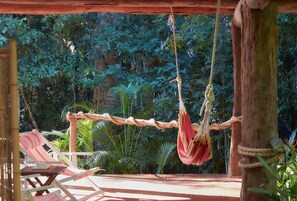 View from room - Cedar Park Rainforest Resort (Koah)