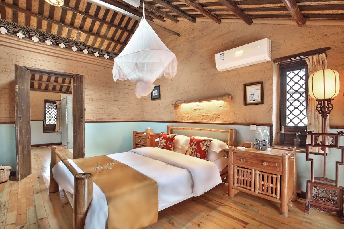 Casa de campo superior, 1 cama de matrimonio | 1 dormitorio, ropa de cama hipoalergénica, colchones viscoelásticos