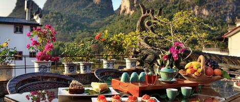 Terrasse sur le toit