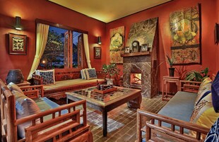 Sala de estar en el lobby