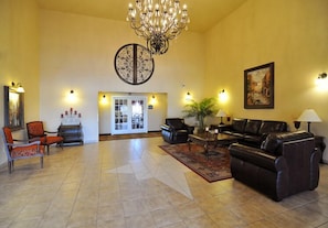 Lobby sitting area