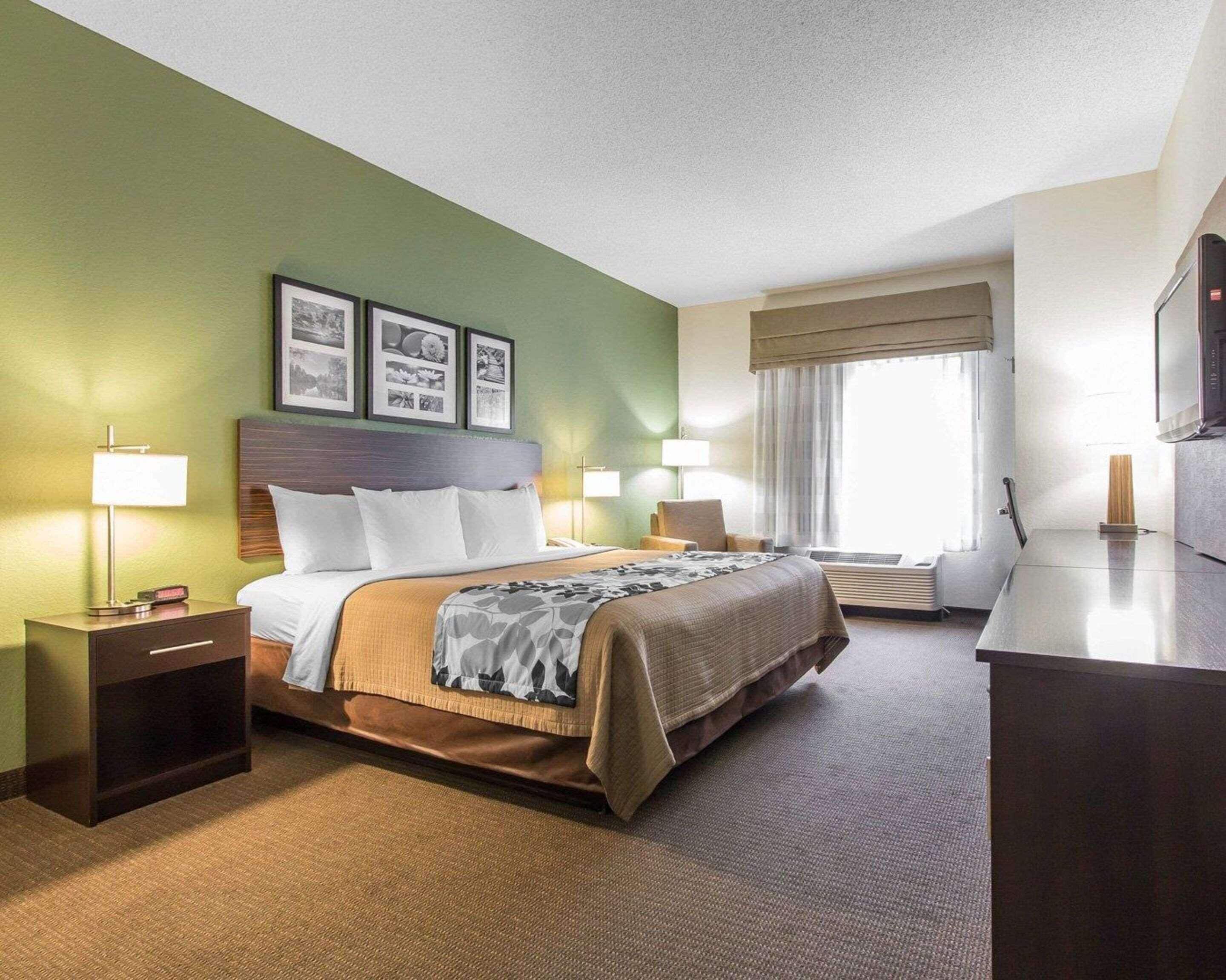 In-room safe, desk, laptop workspace, blackout drapes