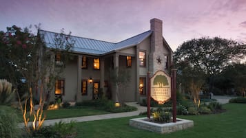 Majoituspaikan julkisivu