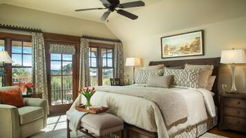 Individually decorated, individually furnished, blackout drapes